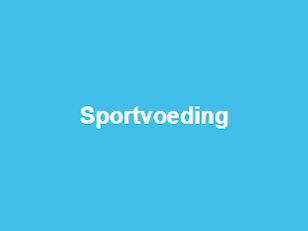 Sportvoeding