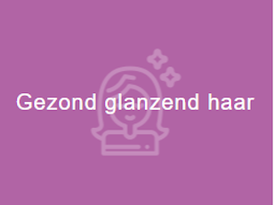 Gezond glanzend haar
