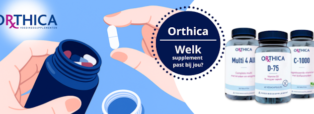 Blogbanner: Gezonder leven met Orthica