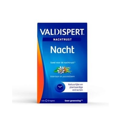 Valdispert Nacht Sterk (40 Dragees)