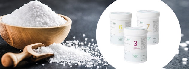 Wat zijn minerale zouten en waar heb je ze voor nodig?