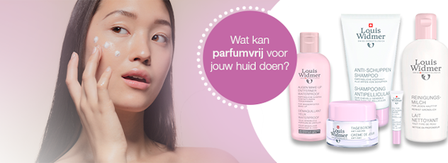 Parfumvrije huidverzorging