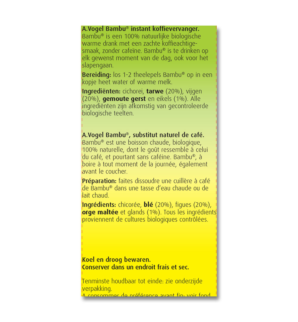 A.Vogel Bambu koffie bio (100 gr) - image 3