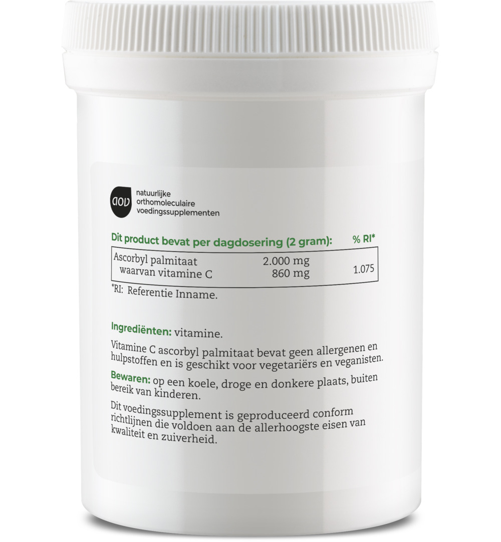 AOV 333 Vitamine C ascorbyl palmitaat (60 gr) - image 2