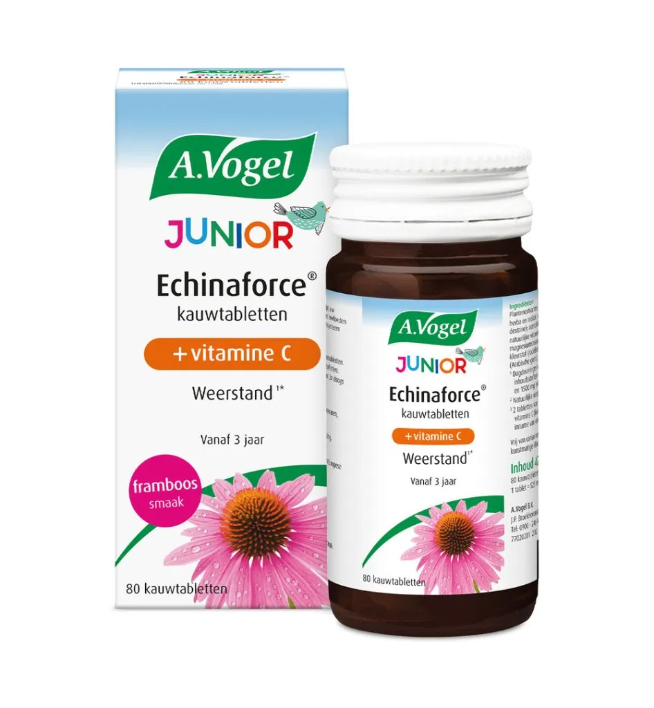 A.Vogel Echinaforce junior & vitamine C (80 kauwtabletten)