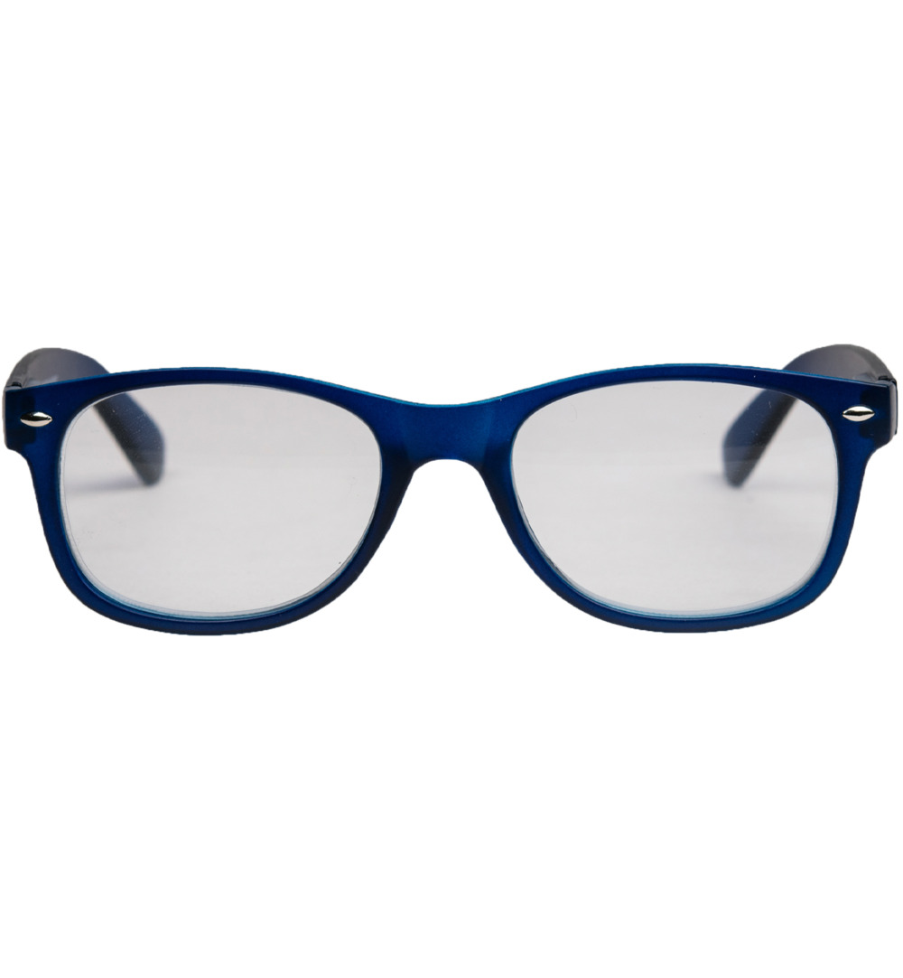 Melleson Leesbril wayfarer mat blauw +1.50 (1 stuk)