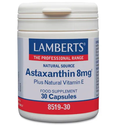 Lamberts Astaxanthine 8mg (30 capsules)