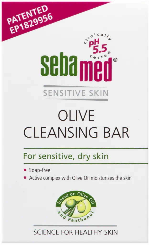 Sebamed Zeepvrije wastablet olijf (150 gr)