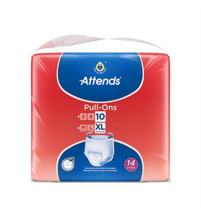 Attends Pull-Ons 10 Maat Xl (14 stuks)