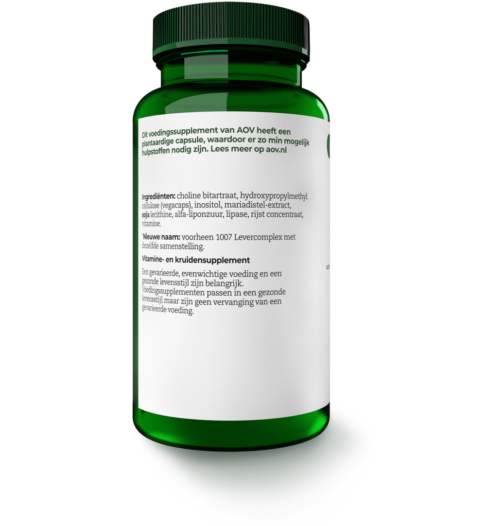 Aov 1007 Levernorm Vh Levercomplex (60 vega capsules) - image 3