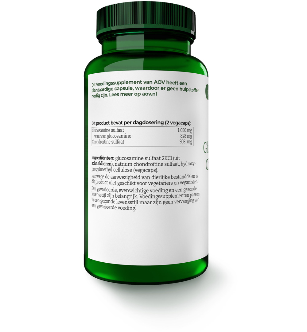 Aov 1120 Glucosamine & Chondroitine (60 vega capsules) - image 2