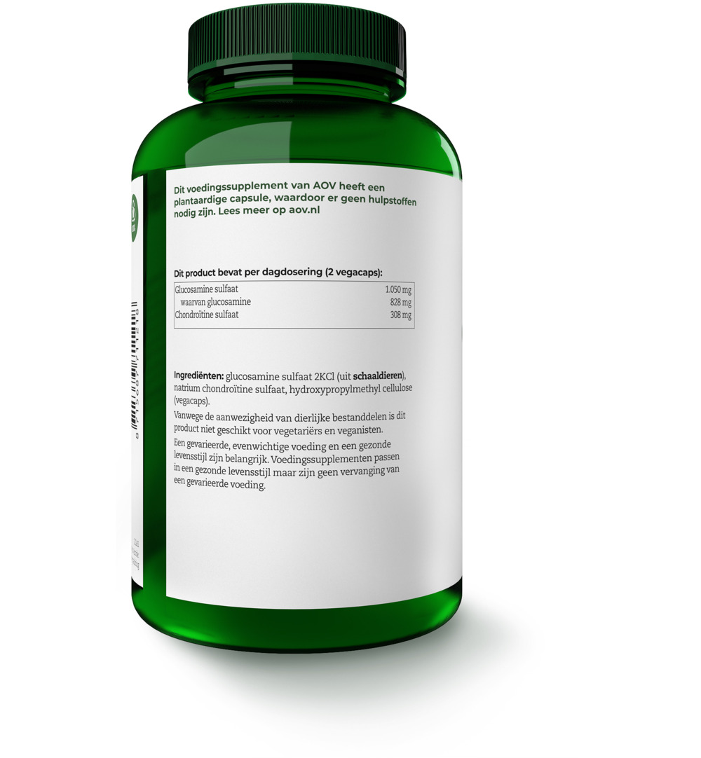 Aov 1121 Glucosamine & Chondroitine (180 vega capsules) - image 2