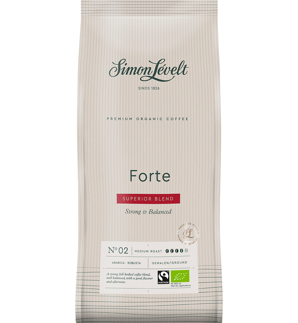 Simon Levelt Forte Superior Blend Gemalen Koffie (1000 gr)