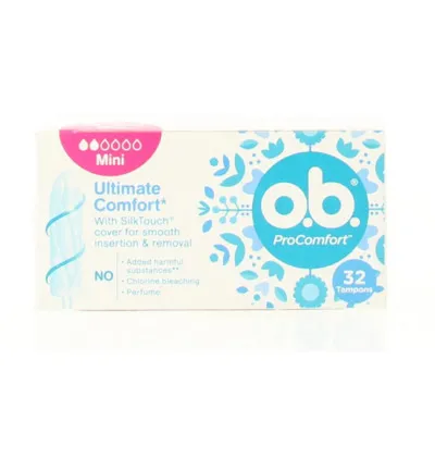 Ob Tampons procomfort mini (32 stuks)