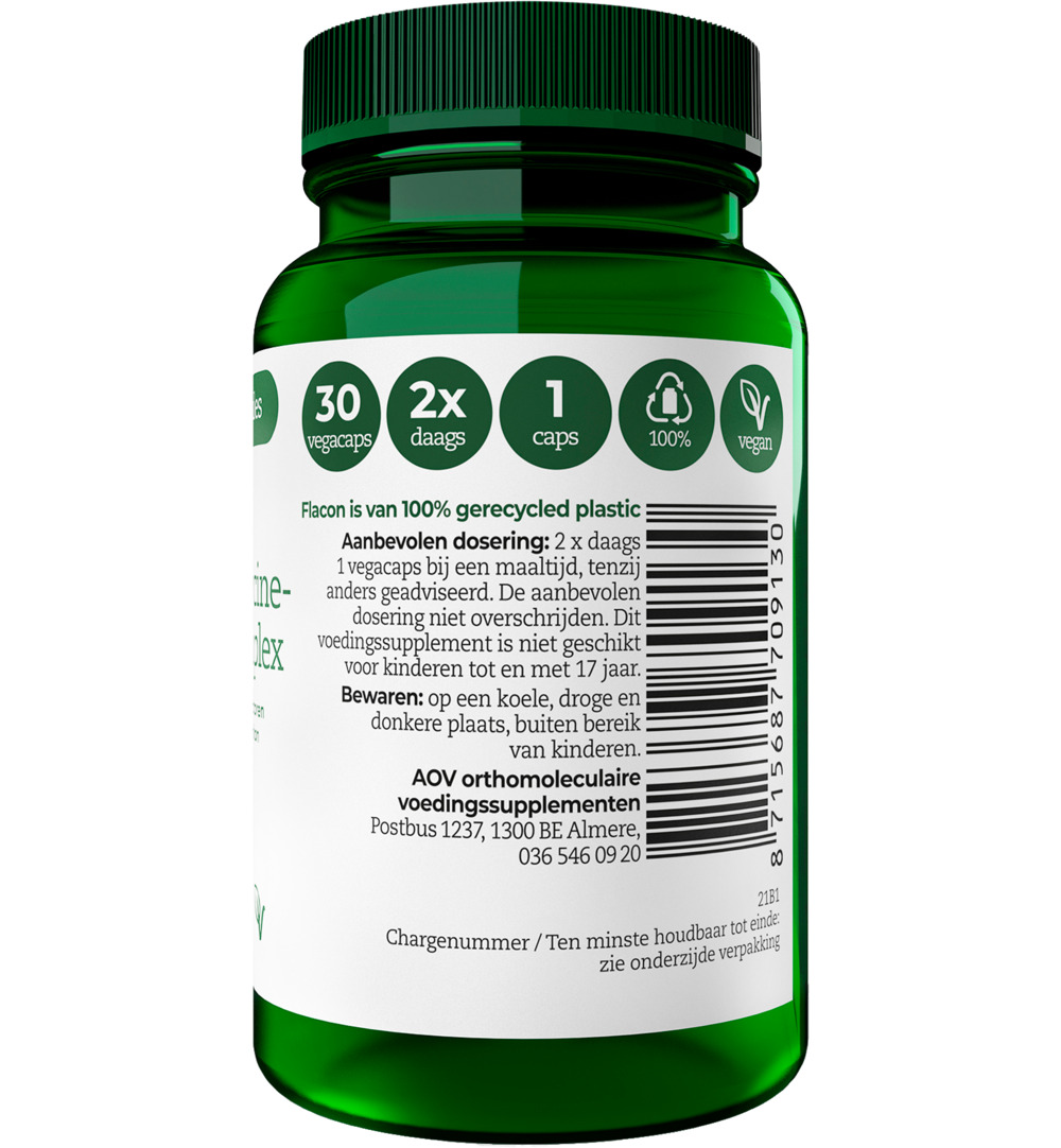 AOV 913 Glutamine- glycine & cysteinecomplex (30 vega capsules)