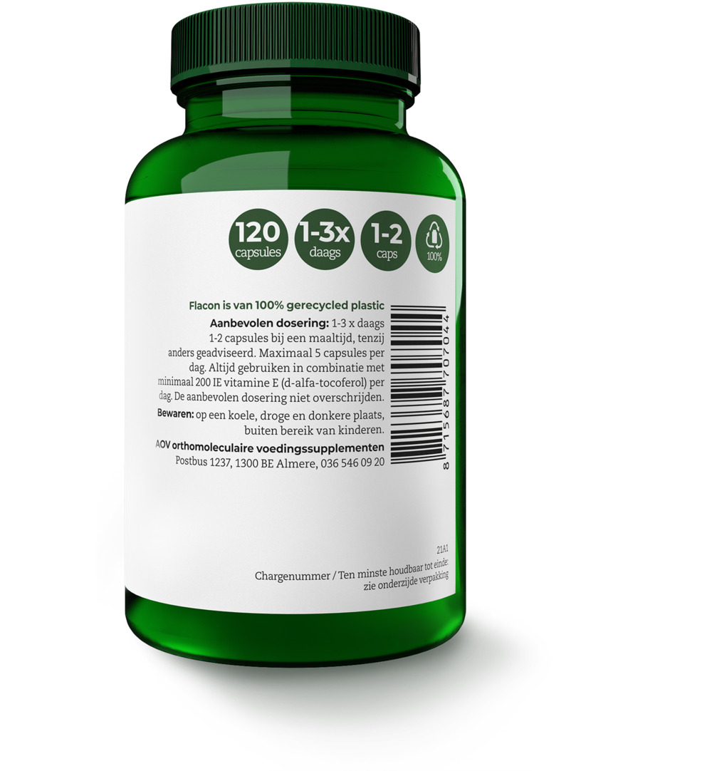 Aov 704 Visolie 1000Mg (120 Vega capsules) - image 2