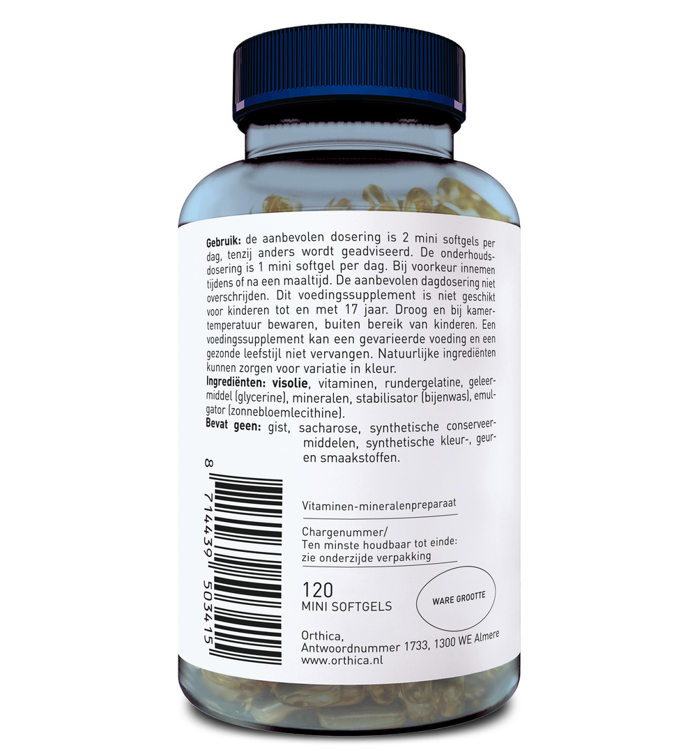 Orthica Multi Energie (120 softgels) - image 2