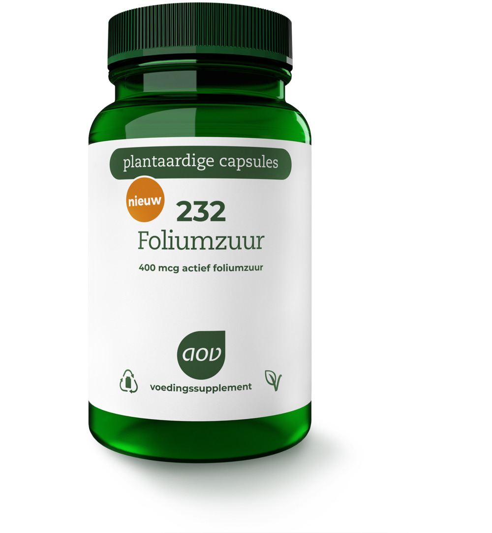 AOV 232 Foliumzuur 400mcg (60 vega capsules)