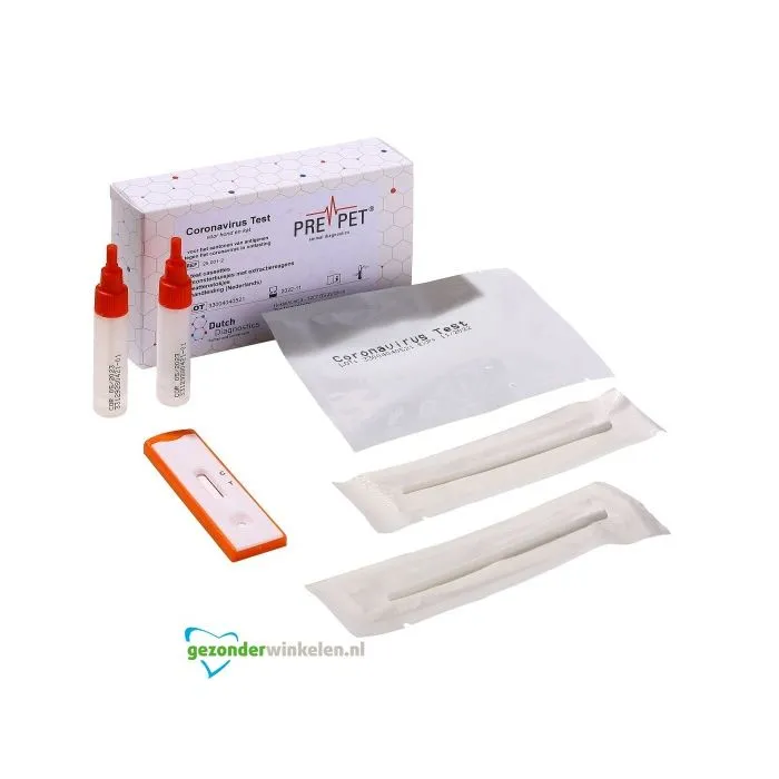 Testjezelf.Nu Corona Virus Test Kat/Hond (2 stuks)