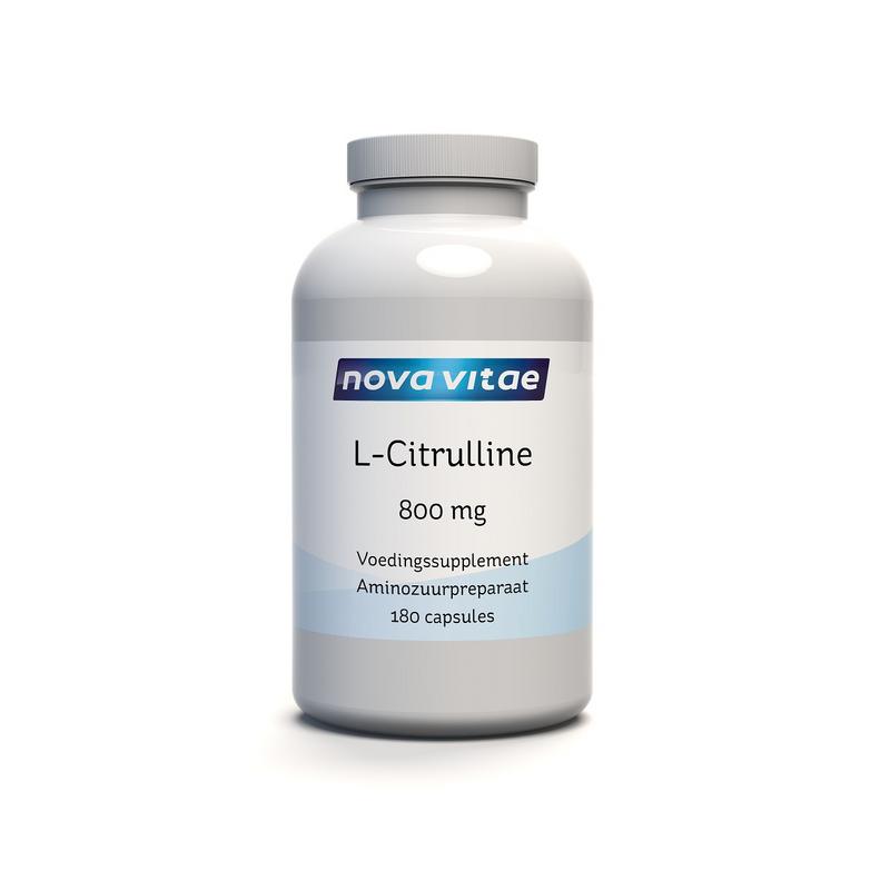 Nova Vitae L-Citrulline 800mg (180 capsules)