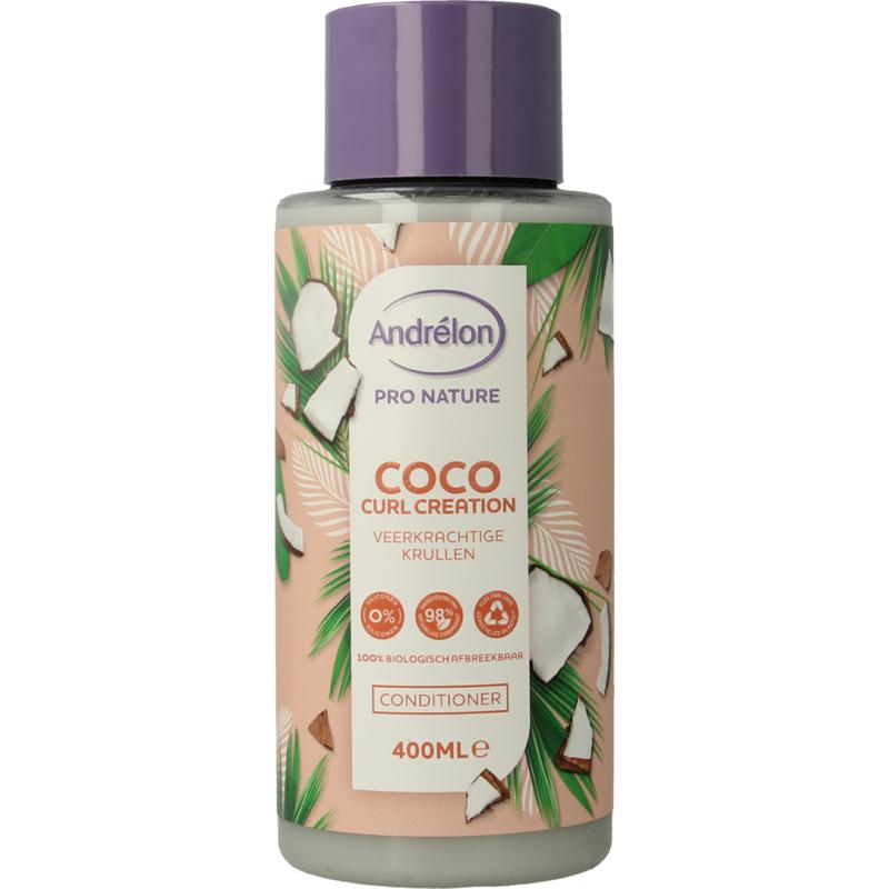Andrelon Conditioner Pro Nature Coco Curl Creation (400 ml)