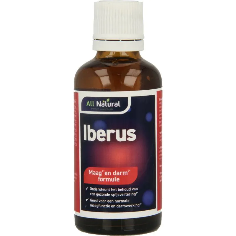 All Natural Iberus Maag Darm Formule (50 ml)