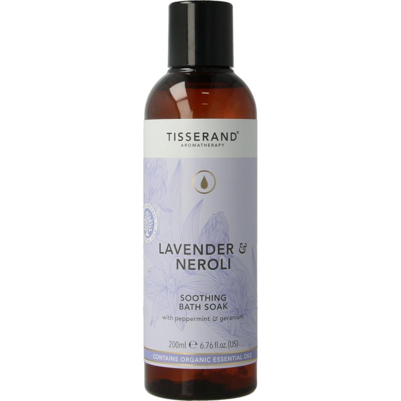 Tisserand Bath soak lavendel & neroli (200 ml)