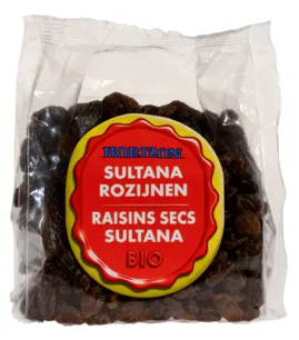 Horizon Rozijnen Sultana Bio (250 gr)