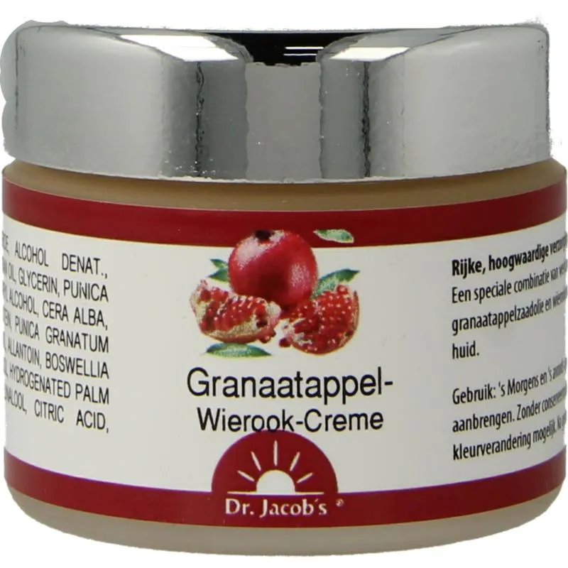 Devigranaatappel-Wierook Creme (50 ml)
