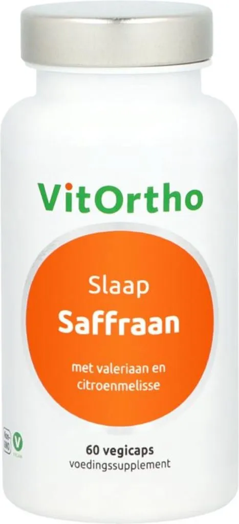 Vitortho Saffraan Slaap (60 vega capsules)