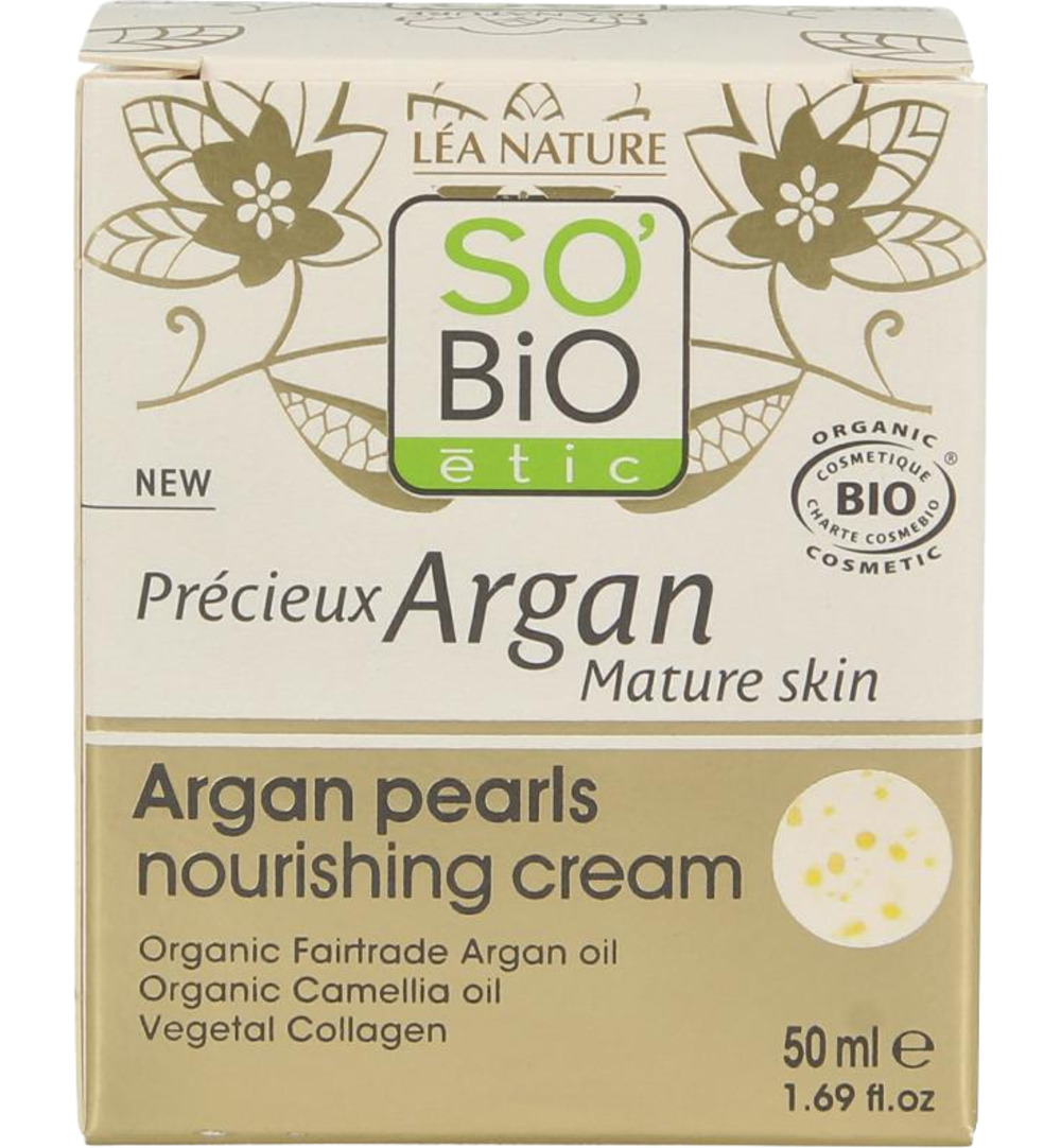 So Bio Etic Argan perles nutritive cream (50 ml)