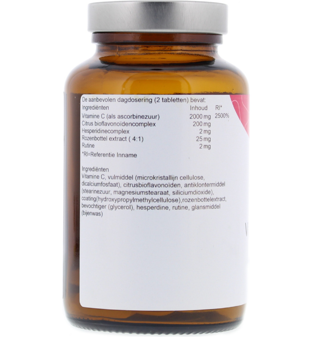 TS Choice Vitamine C 1000 mg & bioflavonoiden (25 tabletten)