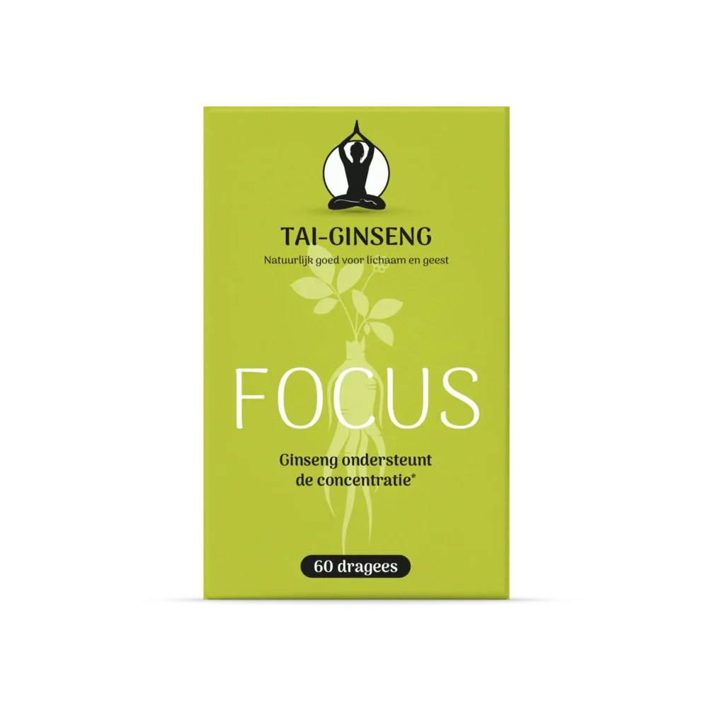 Tai-Ginseng Focus dragees (60 stuks)