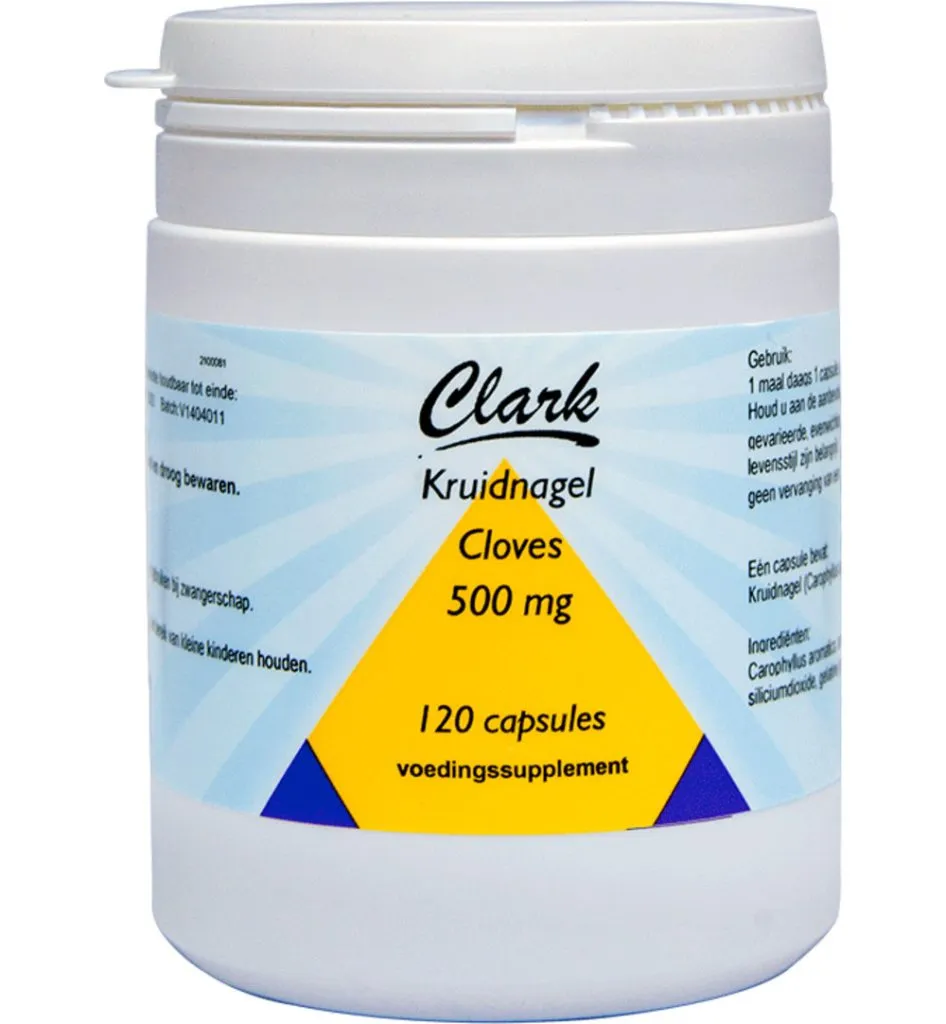 Clark Kruidnagel/Clove/Lavanga (120 capsules)