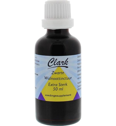Clark Zwarte walnoottinctuur extra sterk (50 ml)