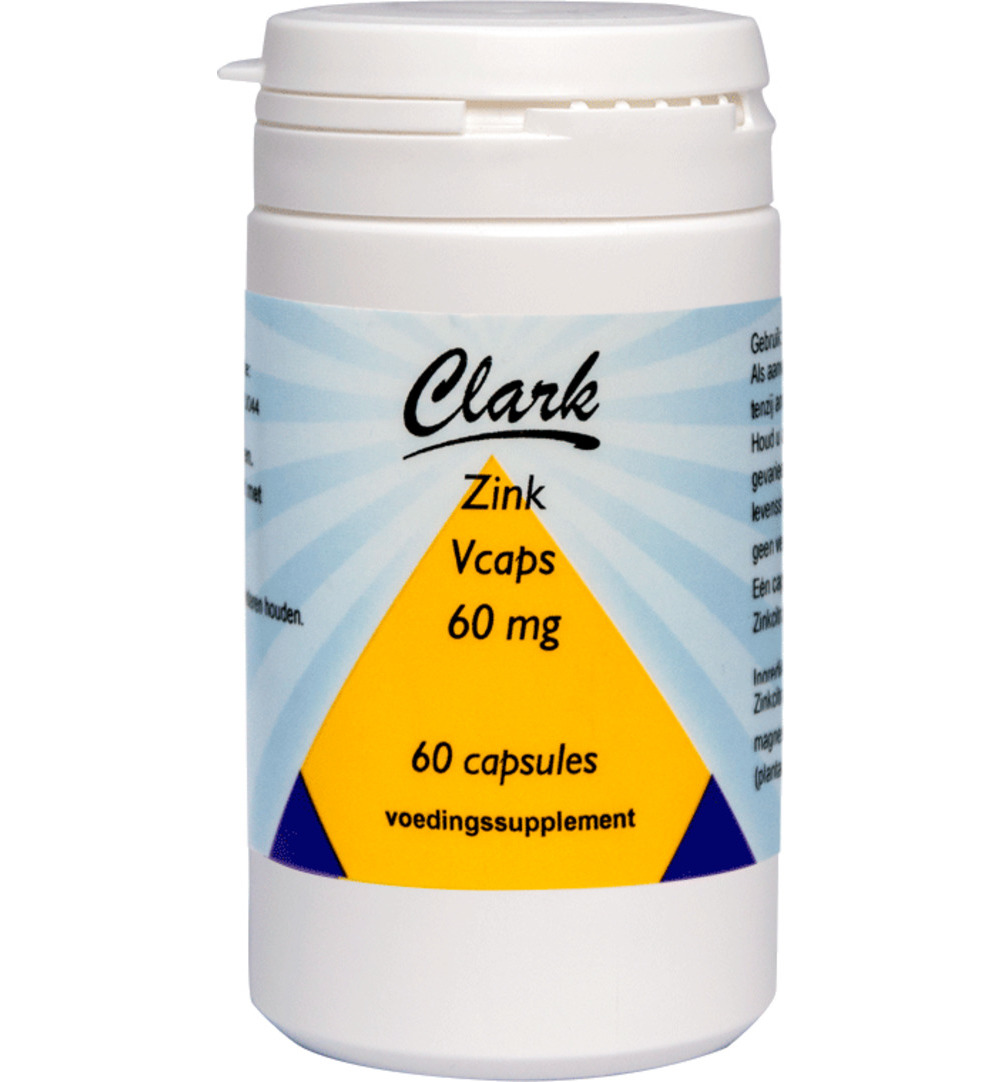Clark Zink 60Mg (60 vega capsules)