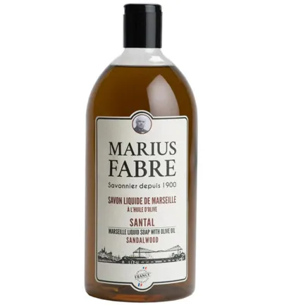 Marius Fabre Zeep navulling sandelhout (1000 ml)
