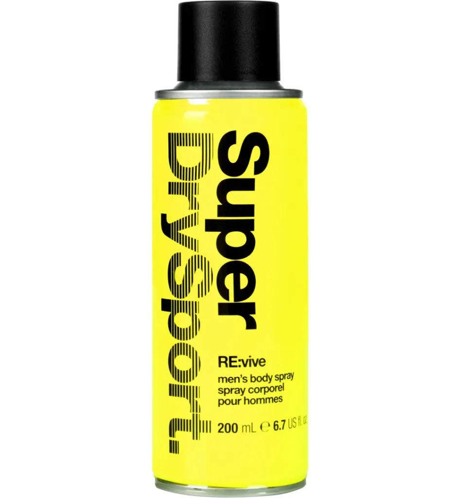 Superdry Sport RE:vive Men's body spray (200 ml)