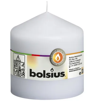 Bolsius Stompkaars 100/98 Wit (1 stuk)