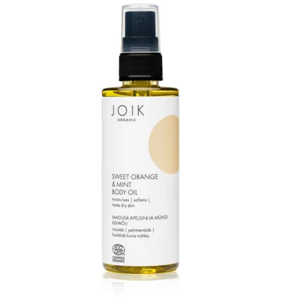 Joik Sweet orange & mint body oil vegan (100 ml)