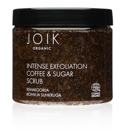 Joik Intense exfoliation coffee & sugar scrub vegan (180 gr)