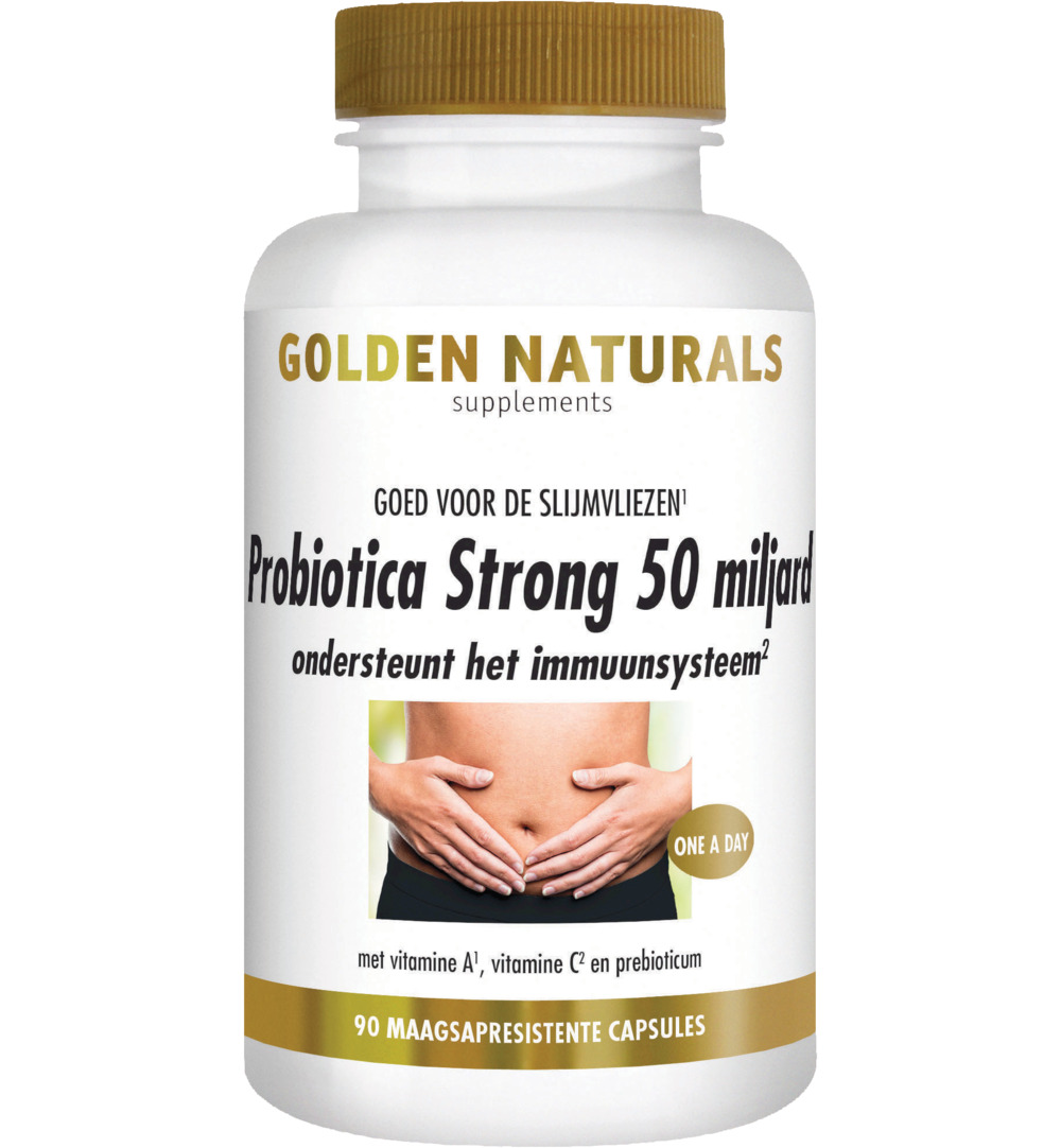Golden Naturals Probiotica 50 Miljard (90 vega capsules)