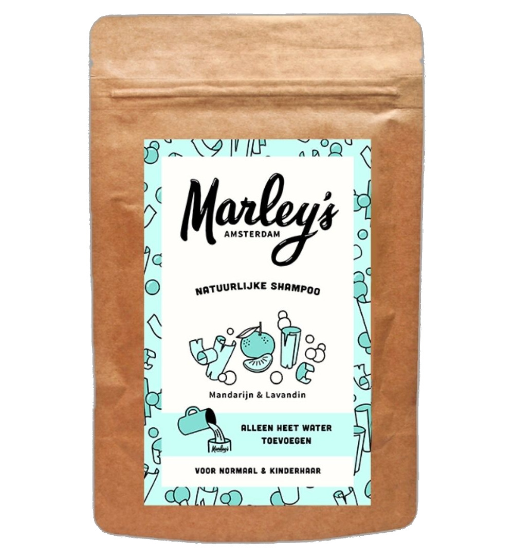 Marley's Shampoovlokken normaal haar -mandarijn & lavandin (50 gr)