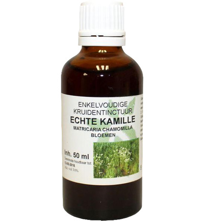 De Cruydhof Matricaria chamomilla fl / kamille tinctuur bio (50 ml)