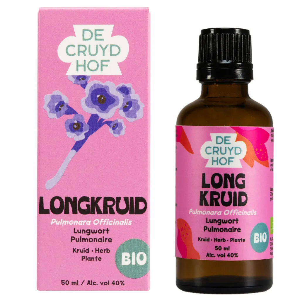 De Cruydhof Pulmonaria off herb / longkruid tinctuur bio (50 ml)