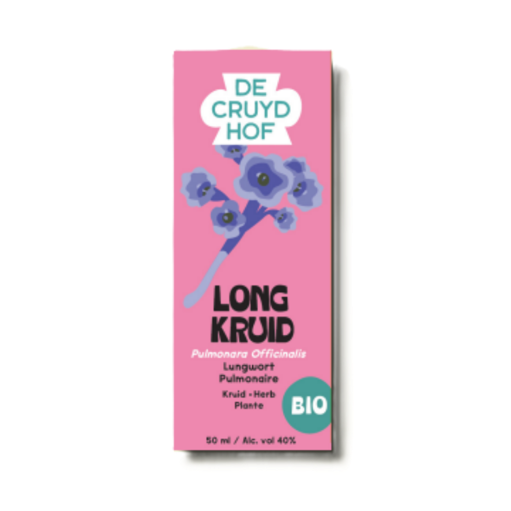 De Cruydhof Pulmonaria off herb / longkruid tinctuur bio (50 ml)