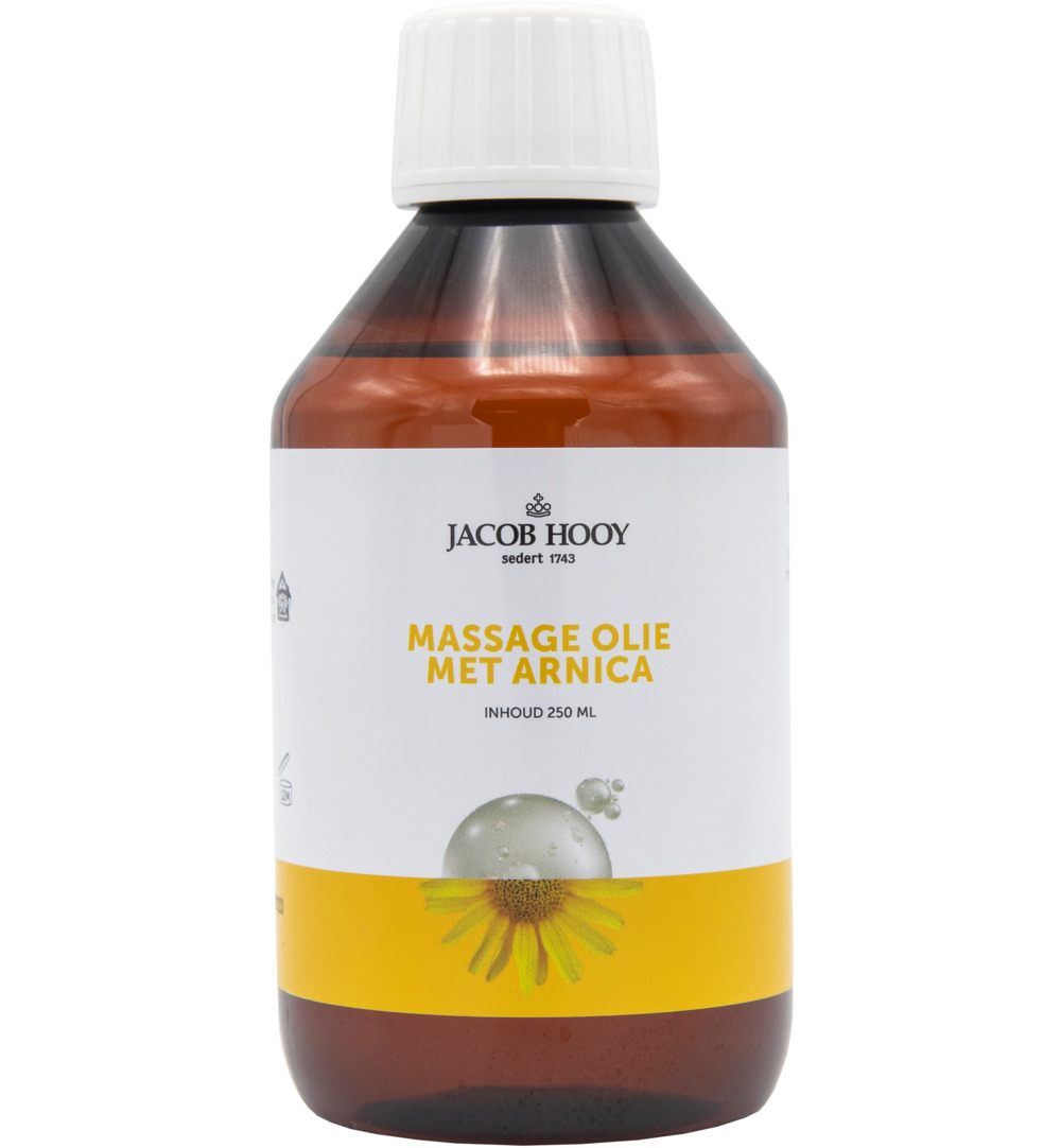 Jacob Hooy Arnica massage olie (250 ml)
