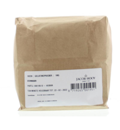 Jacob Hooy Gelatinepoeder (1000 gr)