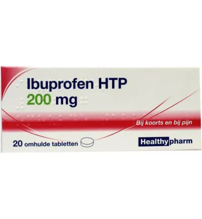 Healthypharm Ibuprofen 200mg (20 tabletten)