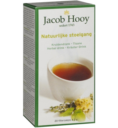 Jacob Hooy Natuurlijke Stoelgangsthee (20 stuks)